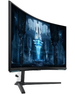  شاشة احترافية للألعاب سامسونج أوديسي Neo G8 ‏شاشة ألعاب منحنية مقاس 32 بوصة VA بدقة 4K ومعدل تحديث 240Hz سرعة استجابة 1MS- أبيض 