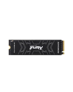وحدة تخزين داخلية Kingston FURY Renegade, سعة 2 تيرا, واجهة M.2 2280 PCIe NVMe Gen4x4, سرعة قراءة تصل إلى 7300MB/s, ذاكرة NAND من نوع 3D TLC, ذاكرة DRAM