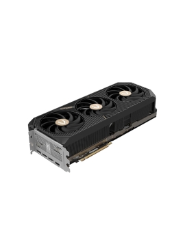 كرت شاشة احترافي ZOTAC SOLDI GeForce RTX 5070 Ti , ذاكرة 16GB GDDR7, تبريد ثلاثي المراوح, اصدار مكسور السرعة OC, يدعم تقنيات Ray Tracing وDLSS 4 وNVIDIA Reflex - أسود 