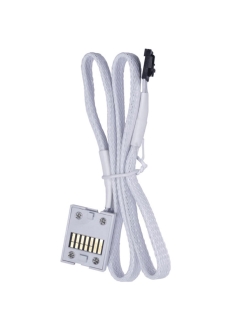 ليان لي يوني فان تي ال - ال سي دي 120 - مروحة عكسية للكمبيوتر بشاشة - ابيض